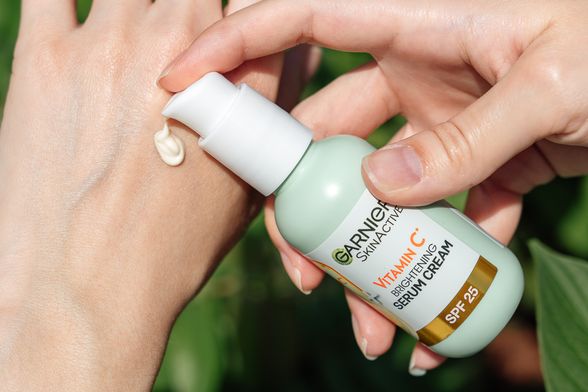 Garnier 2u1 Brightening Serum Cream