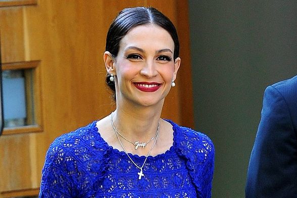 Monika Kravić na vjenčanju Vanje i Luke Modrića