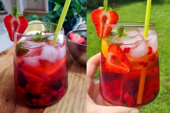 Recept za džin-tonik sa šumskim voćem