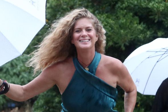 Rachel Hunter na svadbi sina Liama