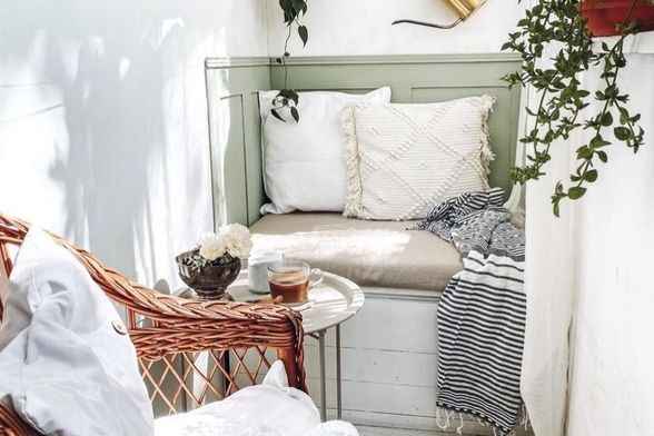 Balkon od šest kvadrata Dušice iz Srbije