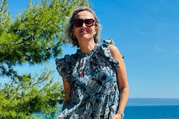 Vanna u ljetnoj haljini i Valentino cipelama