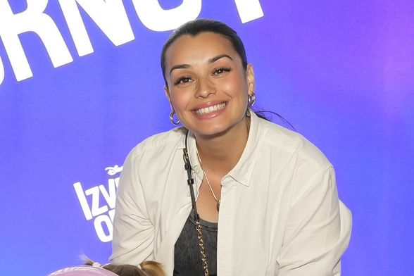 Sementa Rajhard s kćerkicom Stellom na premijeri crtića 'Izvrnuto obrnuto 2' - 3