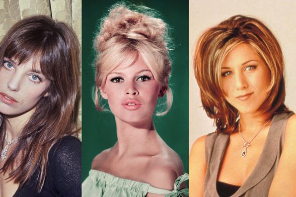 Jane Birkin, Brigitte Bardot i Jennifer Aniston