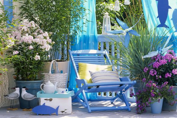 Ideje kako stvoriti morski ugođaj na balkonu - 9