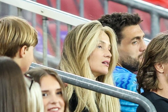 Izabel Kovačić na utakmici Hrvatska - Panama