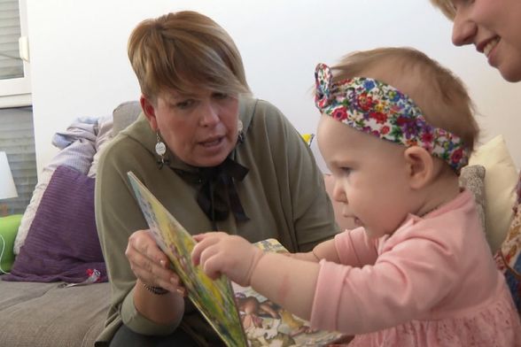 Danas devetomjesečna Nika dobro poznaje tetu Sandru