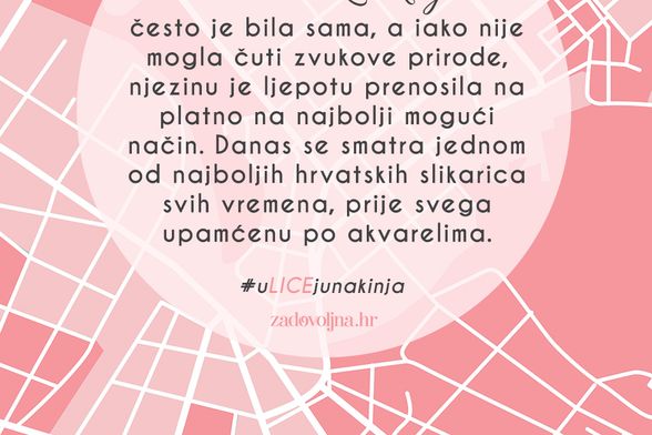 Slava Raškaj zaslužuje biti dio #uLICEjunakinja.