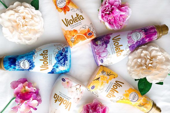 Violeta omekšivači