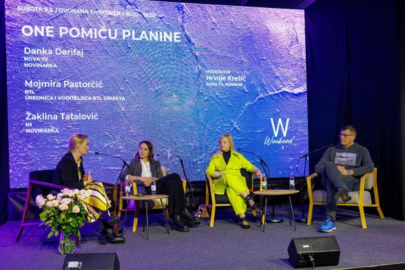 Novinarke Danka Derifaj, Mojmira Pastorčić i Žaklina Tatalović