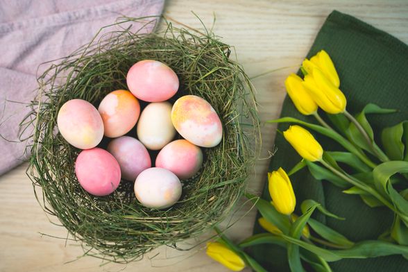 Bojenje jaja sodom i octom