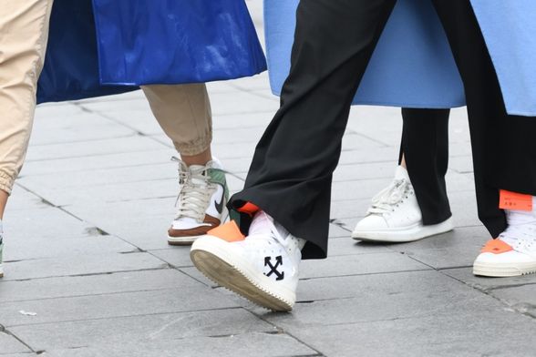 Off-White tenisice sve se češće mogu vidjeti na zagrebačkoj špici