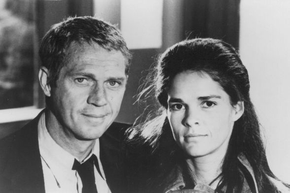 Steve McQueen i Ali MacGraw