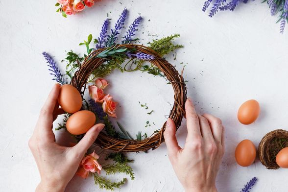 Napravite sami ljupki uskrsni vijenac - 4