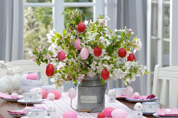Uskrsni stol uz malo truda može izgledati kao iz slikovnice