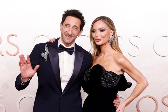 Adrien Brody i Georgina Chapman