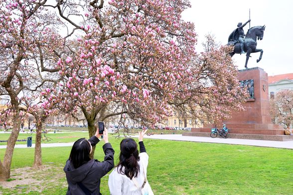 Najljepši proljetni prizori u centru Zagreba