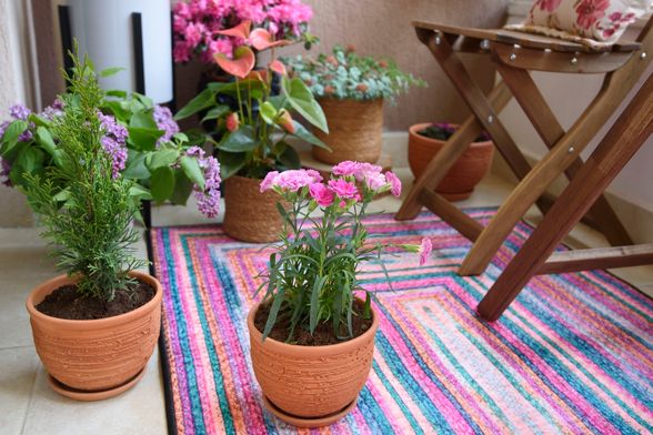 Tepih može podići izgled balkona