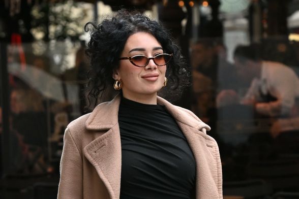 Ulična moda Zagreb kratke kožnate hlače - 1