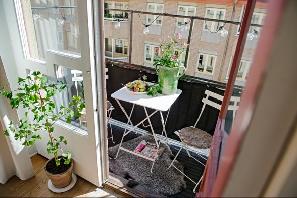 Ideje kako urediti mali balkon - 5