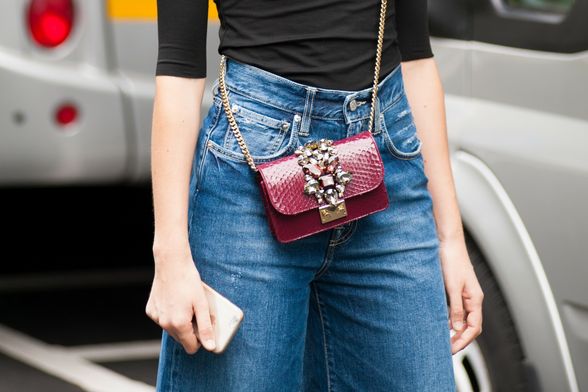 Culotte traperice odlično se slažu s visokim potpeticama