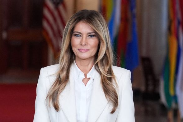 Melania Trump oduševila je bijelom kombinacijom
