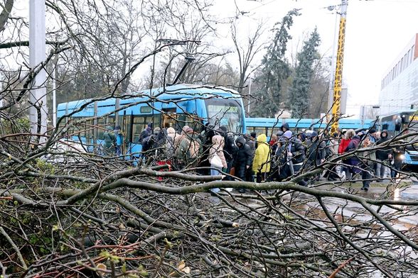 Oluja u Zagrebu