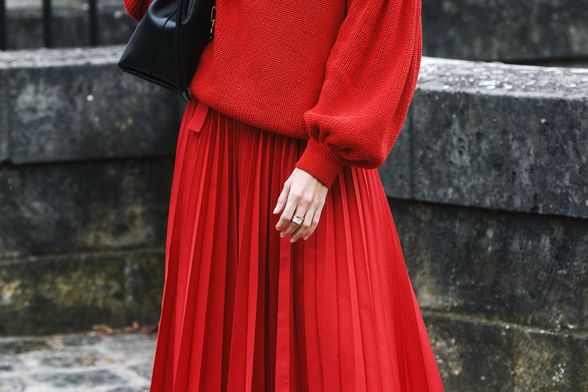 Crvene suknje su efektan dodatak proljetnoj garderobi