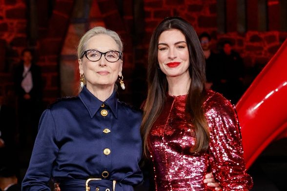 Meryl Streep i Anne Hathaway na Mexico Fashion Weeku