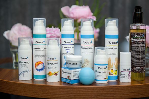 Domaći brend preparativne kozmetike \'Moja Oaza\'