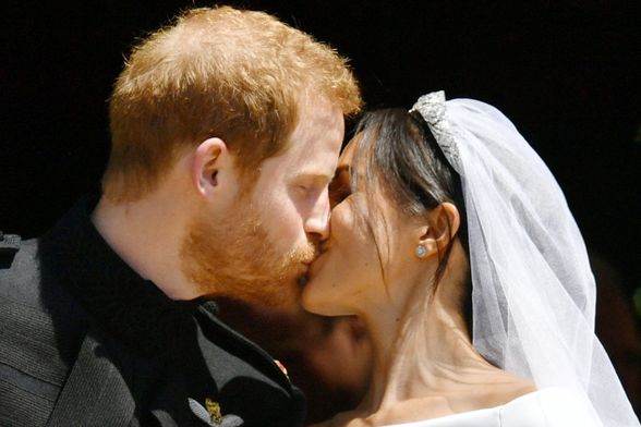 Princ Harry i Meghan na dan vjenčanja 19. svibnja 2018. godine