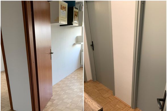 Ova nijansa sive izvrstan je izbor za stolariju