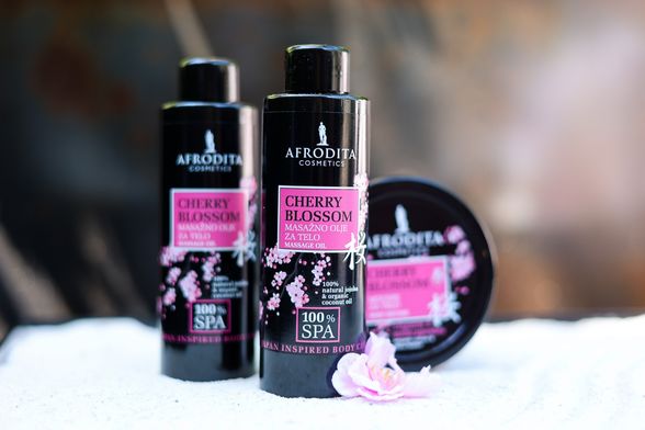 Afrodita nova kolekcija 100% SPA Cherry Blossom