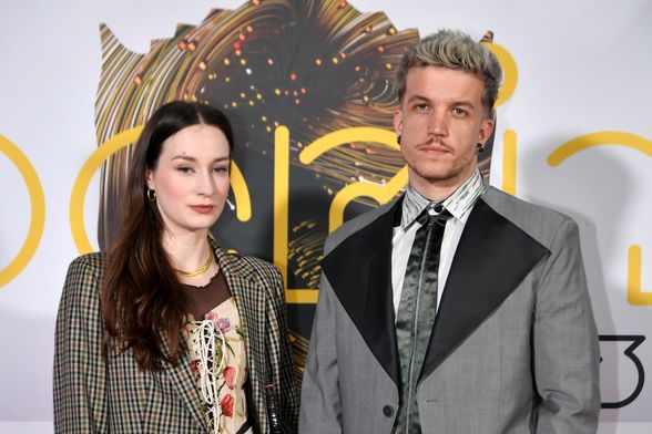 Baby Lasagna i zaručnica Elizabeta Ružić na Porinu