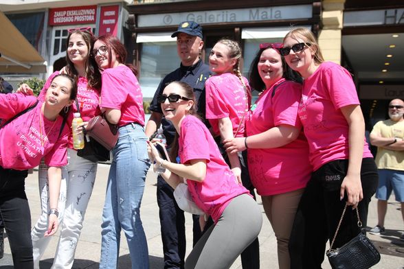 Maturantice na Trgu bana Josipa Jelačića