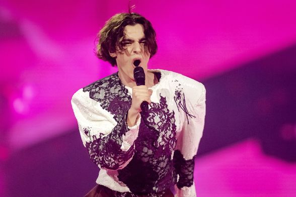 Marko Bošnjak na generalnoj probi prve polufinalne večeri Eurosonga 2025.