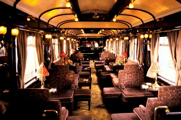 Unutrašnjost Orient Expressa