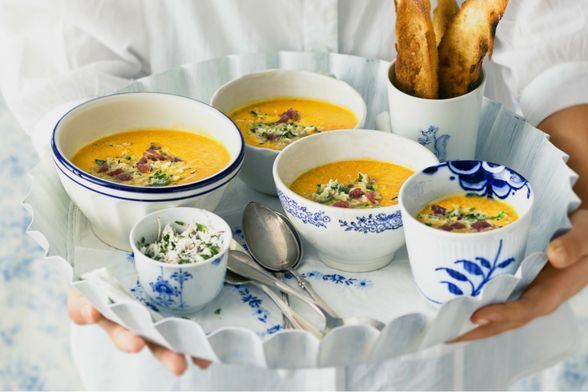 Krem juha od batata i mrkve