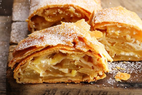 Bavarska štrudla od jabuka