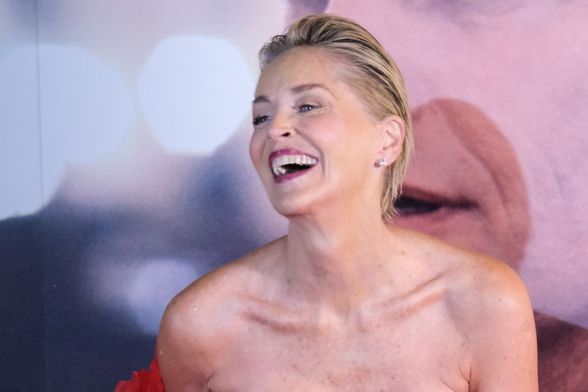 Sharon Stone u couture haljini Tonya Warda - 1