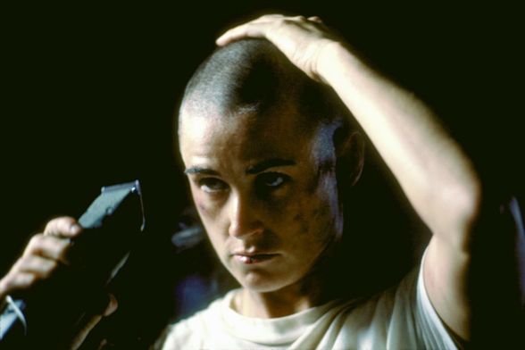 Demi Moore u sceni iz filma G.I. Jane
