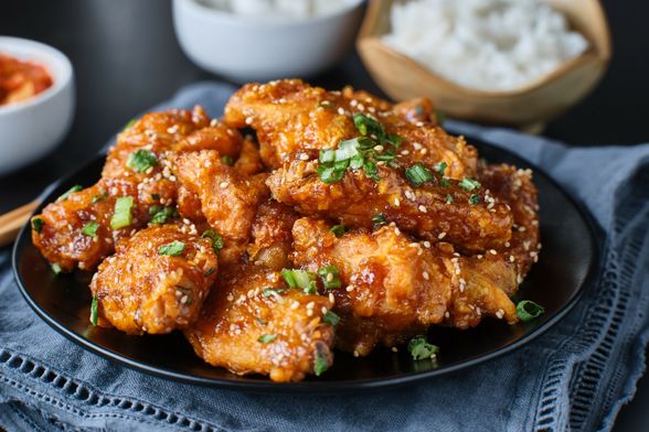 Korejska pržena piletina