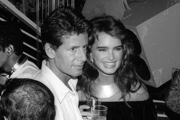 Calvin Klein i Brooke Shields 1981.