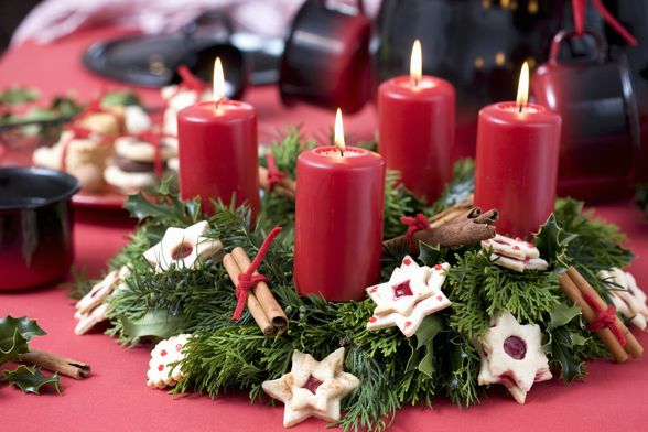 Adventski vijenci s keksićima - 4