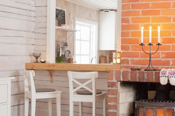 Kuća koja odiše savršenim zimskim ugođajem