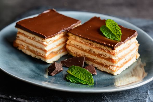 Kolač od keksa i pudinga