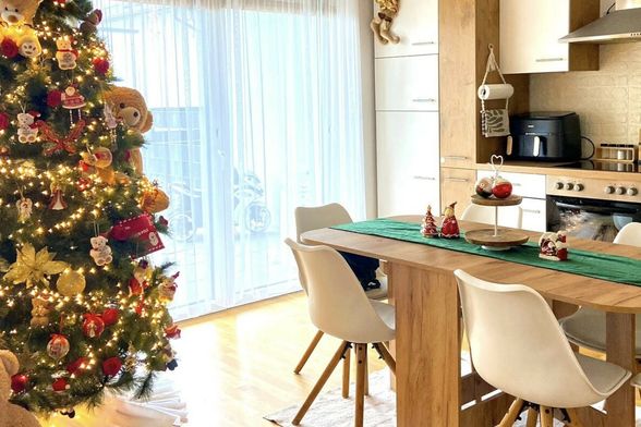 Božićno uređenje stana Monike Avdiji - 12