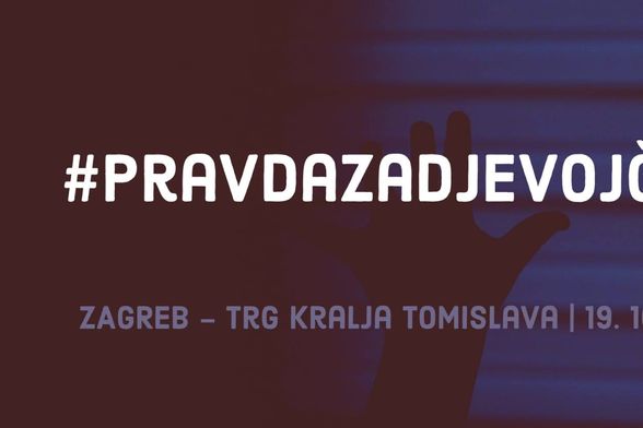 19. listopada u Zagrebu se održava prosvjed Pravda za djevojčice
