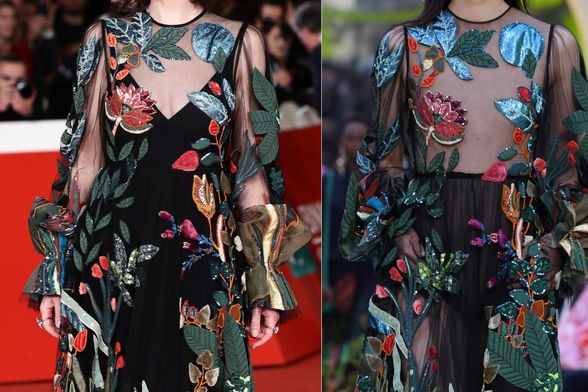 Slavne glumice i modeli u istim haljinama - 1