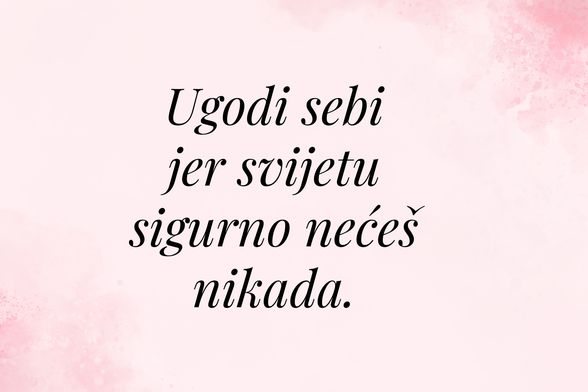 Savjet koji biste dali sami sebi kad vam je bilo 20 godina - 12